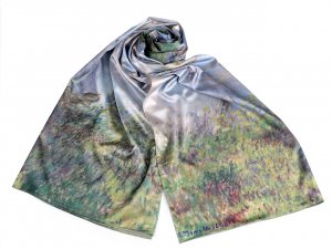 Saténový šátek / šála 70x180 cm - 13 viz foto