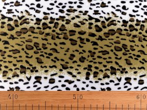 Imitace zvířecí kůže / kožešina leopard