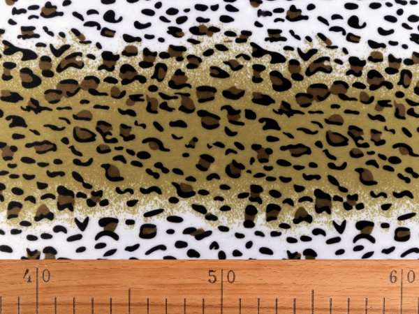 Imitace zvířecí kůže / kožešina leopard