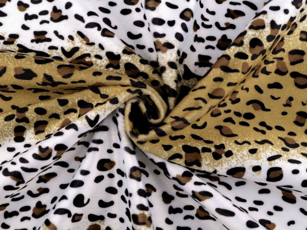 Imitace zvířecí kůže / kožešina leopard