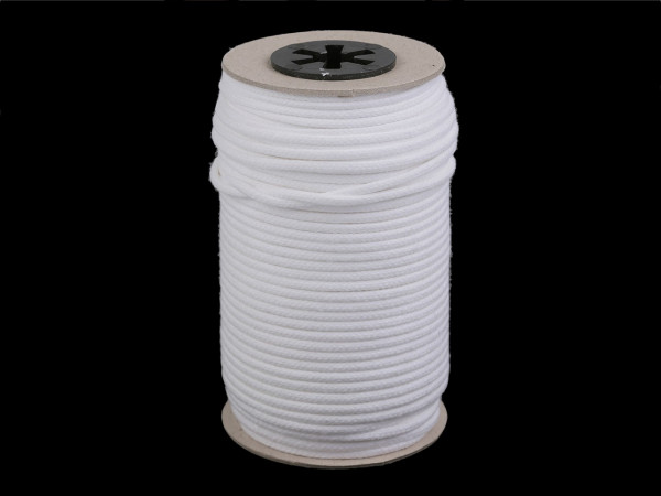 Bavlněná šňůra s duší 2x3 mm
