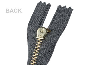 Kovový zip No 4 délka 10 cm kalhotový