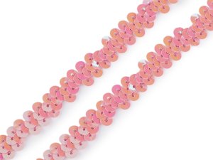 Flitrový prýmek šíře 10 mm elastický