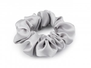 Saténová scrunchie gumička do vlasů