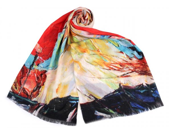 Bavlněný šátek / šála 70x170 cm