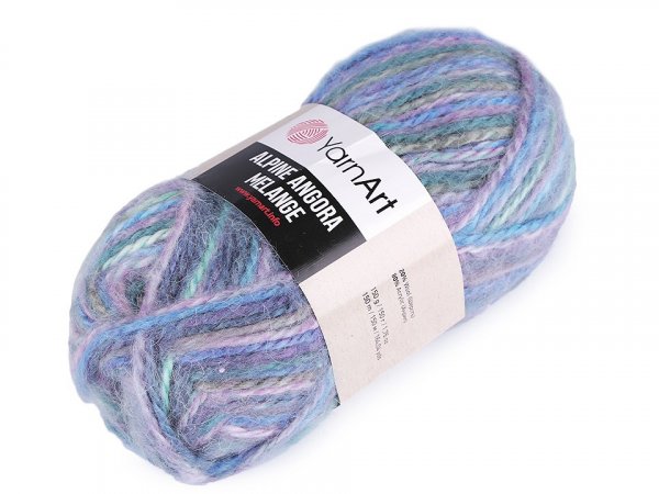 Pletací příze Alpine Angora Melange 150 g