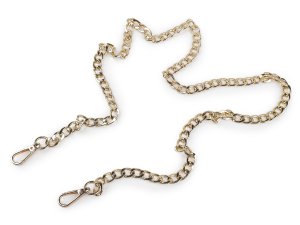 Řetízek na kabelky a mobilní telefony s karabinou délka 114 cm