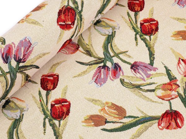Gobelín tulipány - metráž