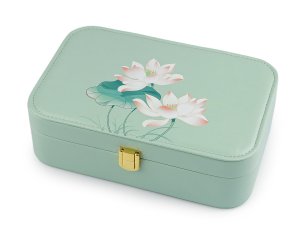 Šperkovnice leknín 14,5x22x7 cm