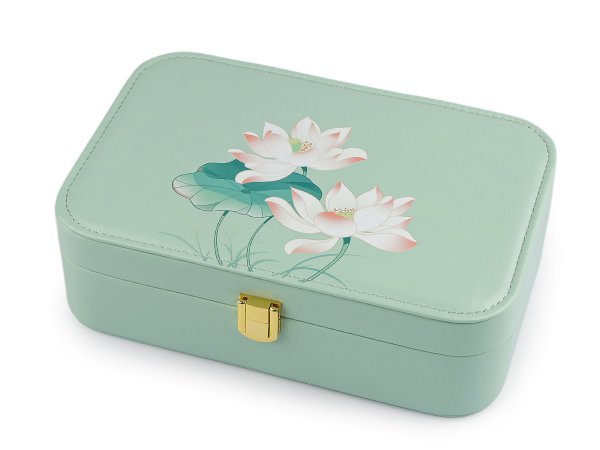 Šperkovnice leknín 14,5x22x7 cm