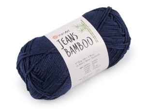 Pletací příze Jeans Bamboo 50 g