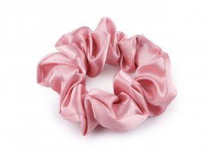 Saténová scrunchie gumička do vlasů