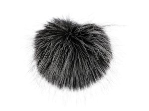 Kožešinová bambule s poutkem Ø12 cm