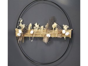 Kovový kruh svařený Ø30,5 cm lakovaný