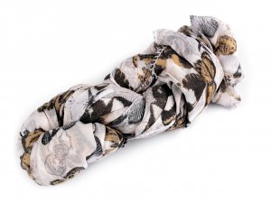 Letní šátek / šála pampelišky 70x180 cm
