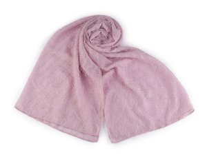 Společenský šifónový šál přes ramena / štola 180x70 cm