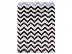 Papírový sáček chevron 15x22,5 cm