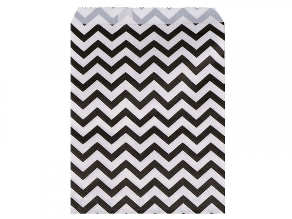 Papírový sáček chevron 15x22,5 cm