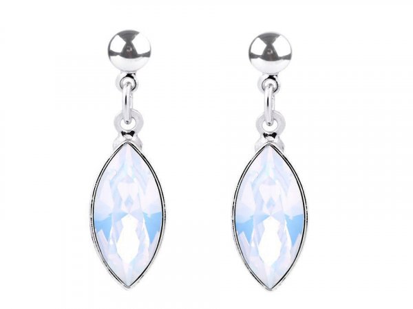 Náušnice se Swarovski Elements Naveta