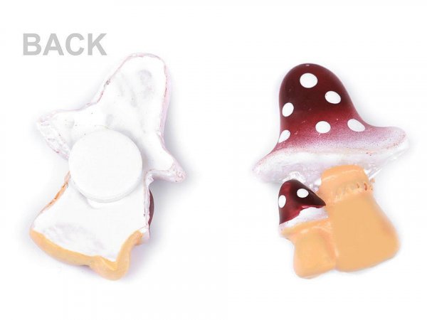 Samolepicí dekorace muchomůrky, žaludy