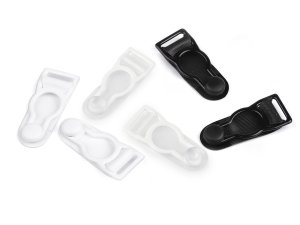 Velvety kovové - podvazkové zápínání šíře 10 mm