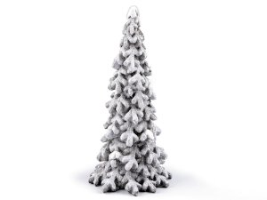 Dekorační vánoční stromeček s glitry 27,5 cm
