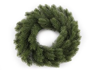 Umělý vánoční věnec Ø35 cm