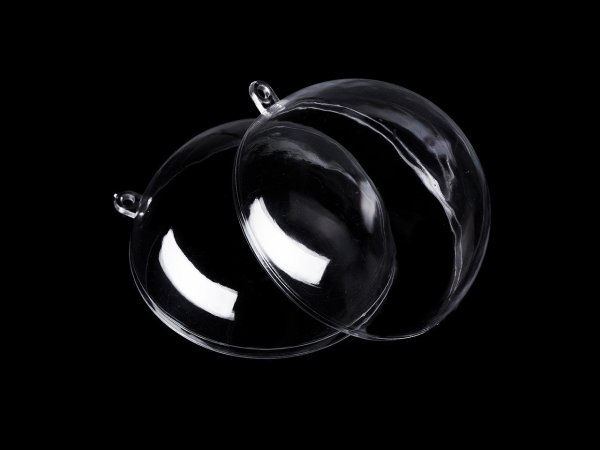 Plastová koule dvoudílná - sada 3 ks