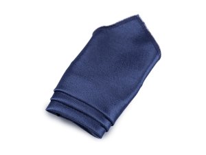 Saténový kapesníček do saka v krabičce