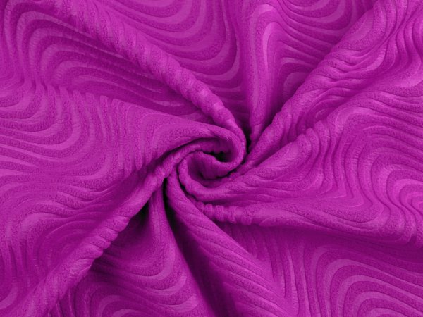 Polar fleece embosovaný vzor abstrakt