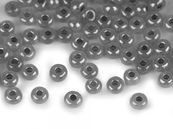 Rokajl 6/0 - 4 mm perleťový, neprůhledný