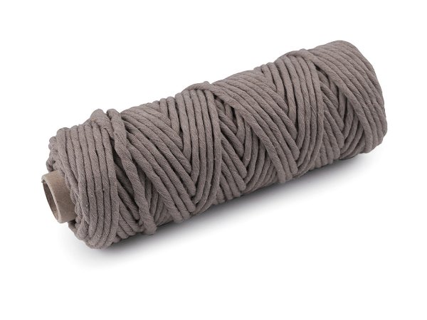 Bavlněná šňůra macrame Ø5 mm