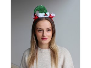 Čelenka do vlasů elf, vánoční / párty