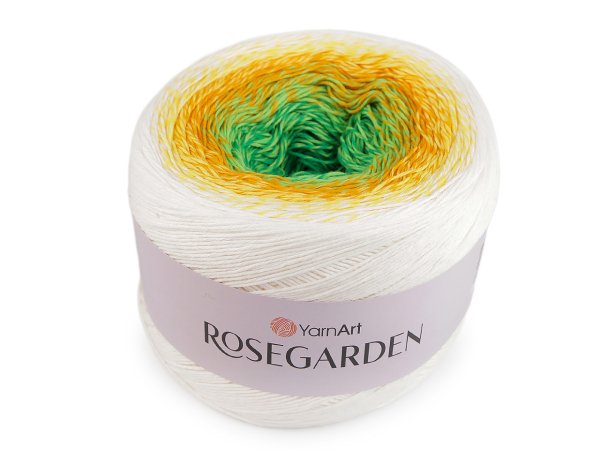 Bavlněná pletací příze Rosegarden 250 g