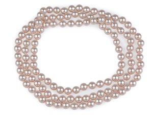 Perlový náhrdelník dlouhý, retro