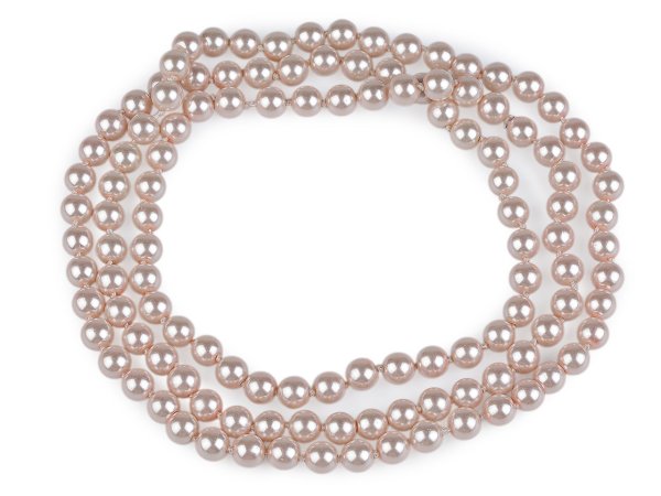 Perlový náhrdelník dlouhý, retro
