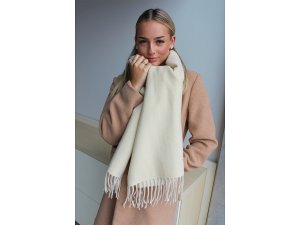 Zimní šála / pléd s třásněmi 70x180 cm
