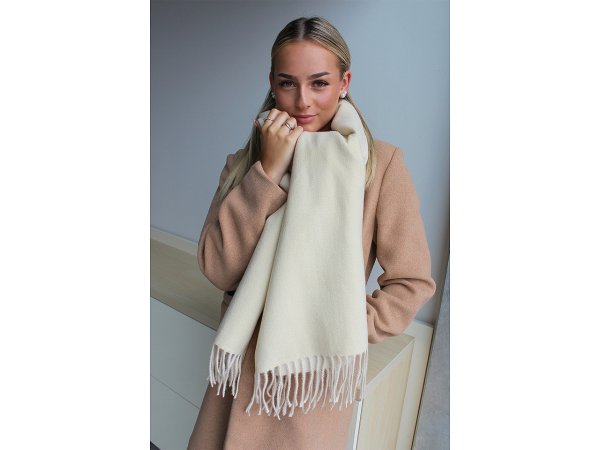 Zimní šála / pléd s třásněmi 70x180 cm