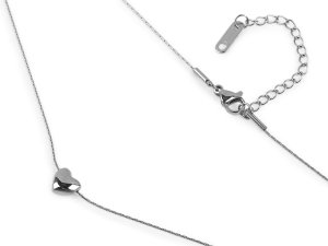 Náhrdelník z nerezové oceli srdce