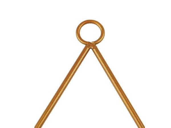 Kovový rámeček s očkem na zavěšení 19,5 cm