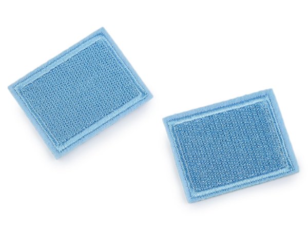 Nažehlovací záplaty pro opravy dírek i zdobení 3x4 cm