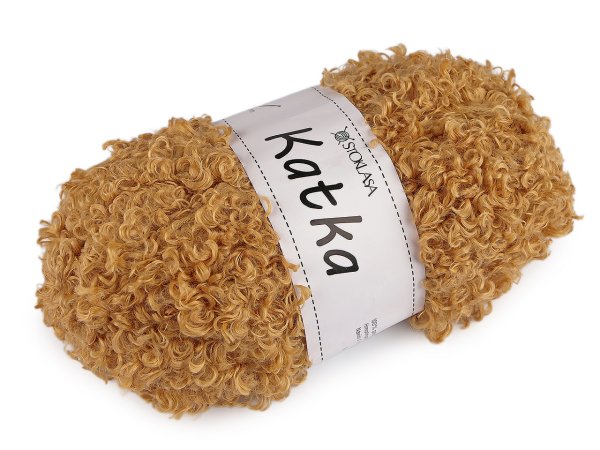 Příze pletací kudrnatá Katka 100 g