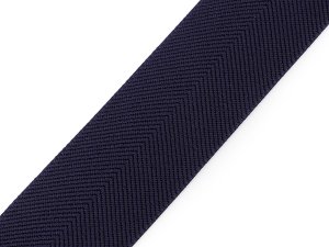 Pruženka s keprovým vzorem na opasky a šle šíře 40 mm