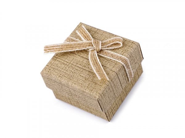 Krabička na šperky 5x5 cm