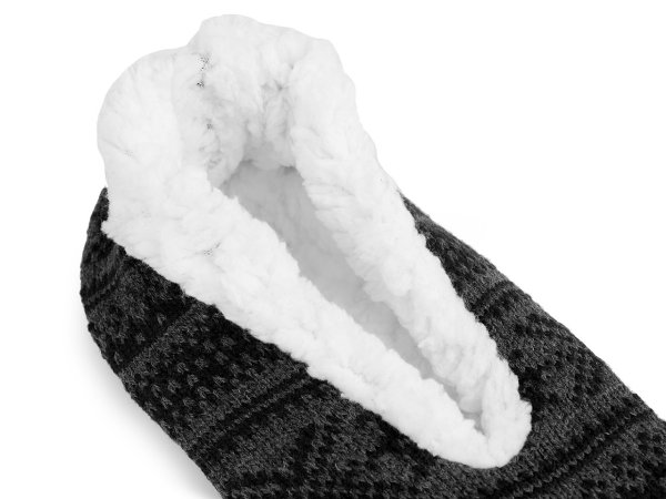 Pánská zimní domácí obuv s protiskluzem