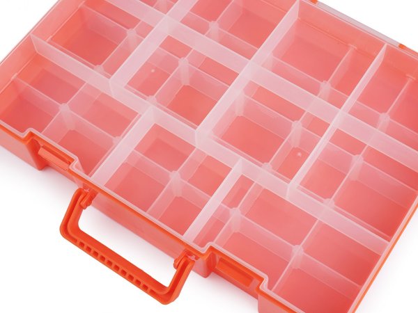 Plastový box / zásobník 2 patra 26x37,5x7,2 cm