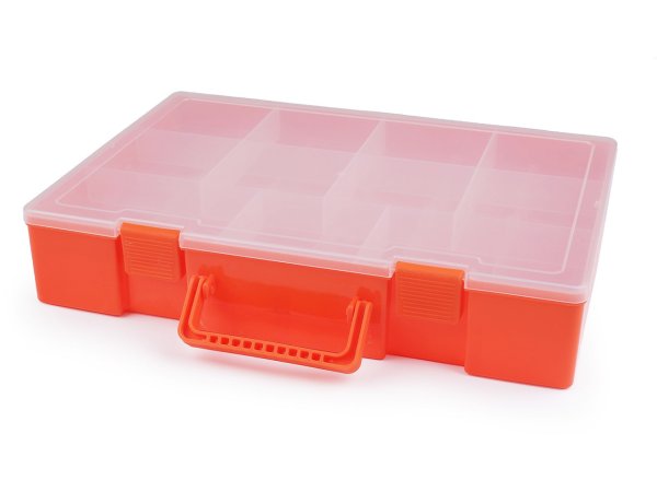 Plastový box / zásobník 2 patra 26x37,5x7,2 cm