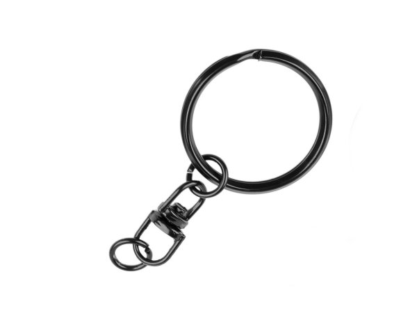 Kroužek na klíče Ø23 mm s obrtlíkem