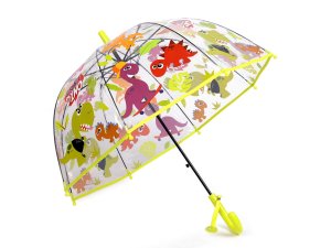 Dětský průhledný vystřelovací deštník