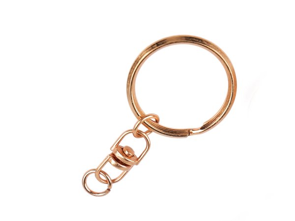 Kroužek na klíče Ø23 mm s obrtlíkem